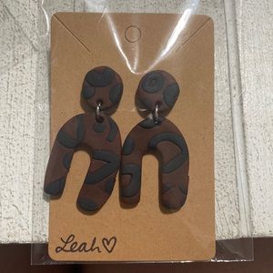 Handmade polymer clay earrings :)